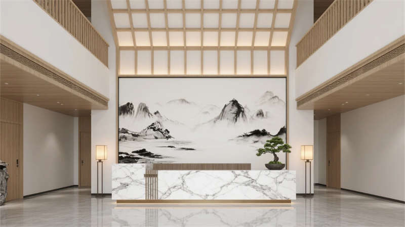 禪意共生，合肥4000平湖畔雅居酒店設計