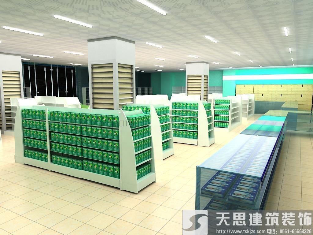 藥店裝修設(shè)計(jì)功能布局要清晰